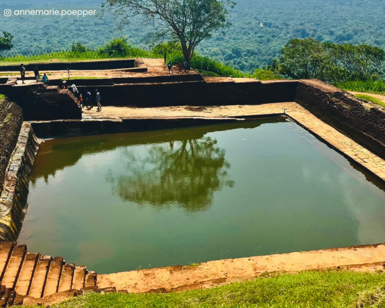 Ancient Pond at the top still holds water
