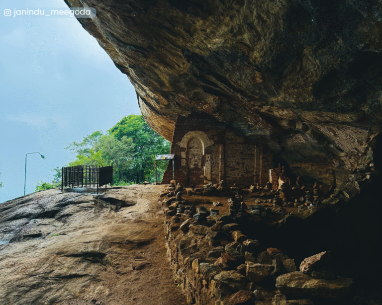 Ancient monastery ruins in Pidurangala