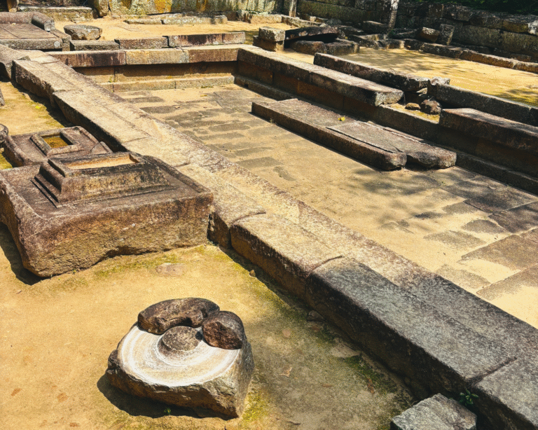 Monastery ruins in Ritigala