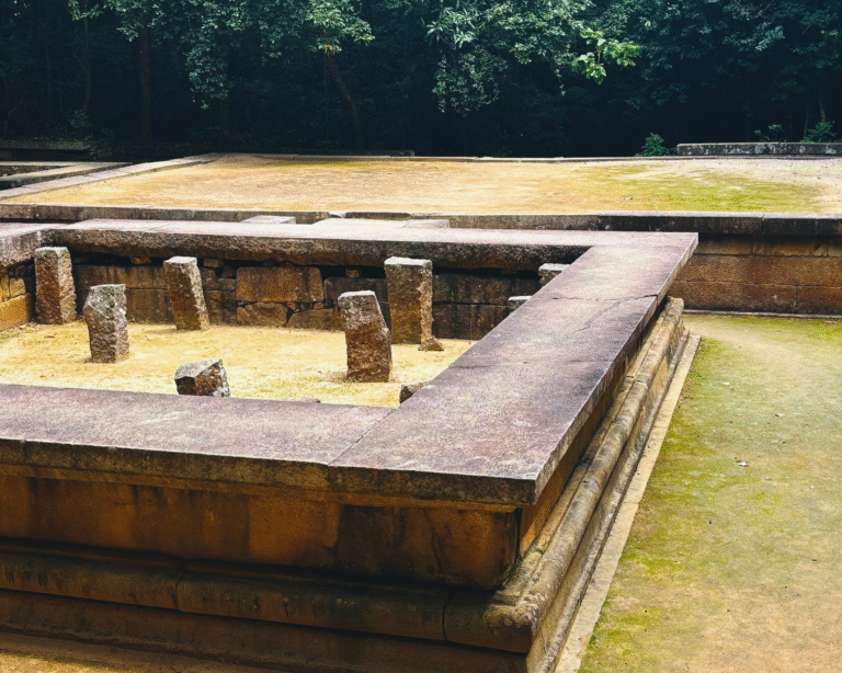 Monastery ruins in Ritigala