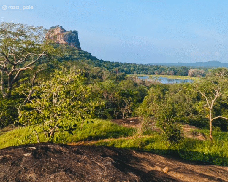View of Sigiriya and Plains from Little Pidurangala