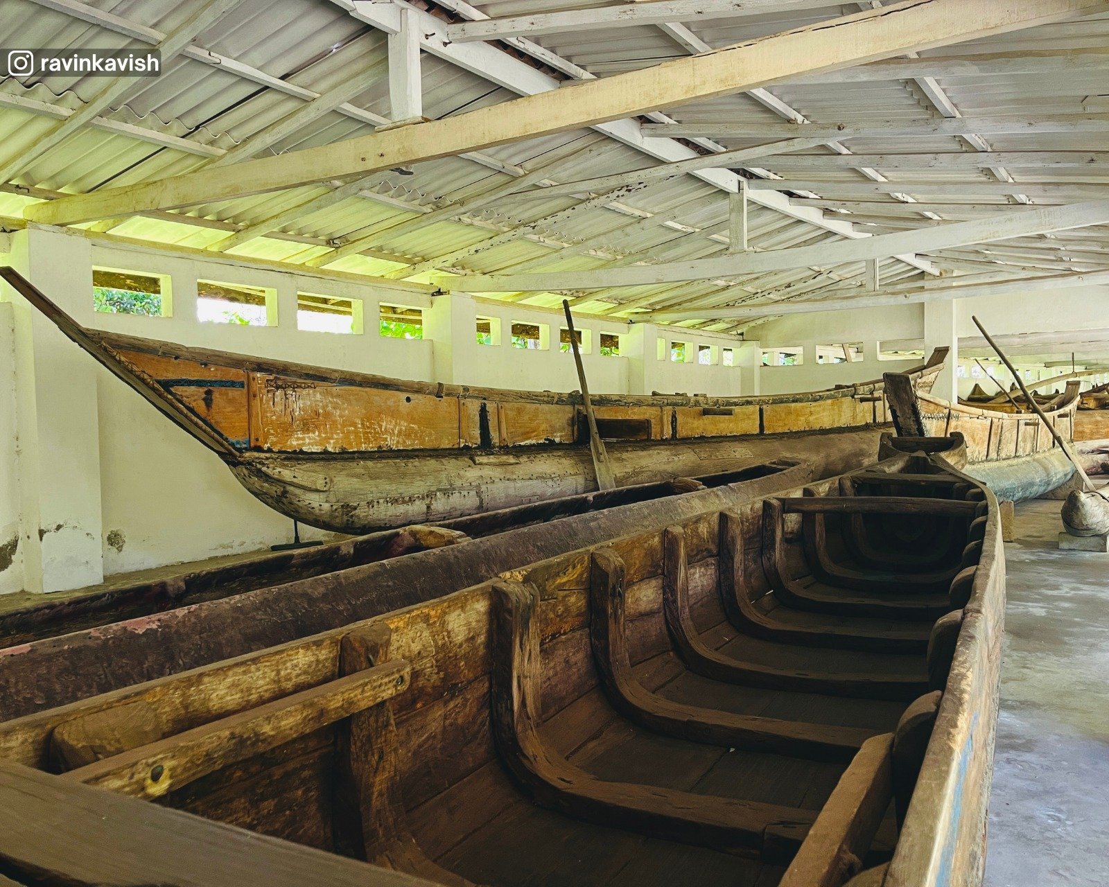 Martin Wickramasinghe Folk Museum traditional boats
