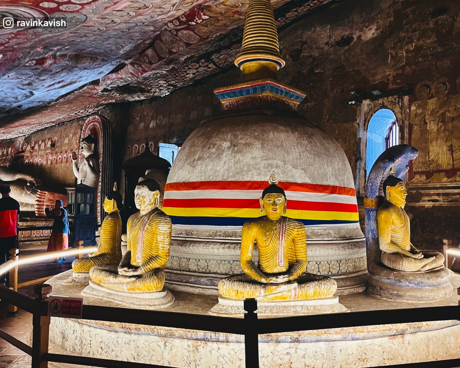 Dambulla Royal Cave Temple main cave