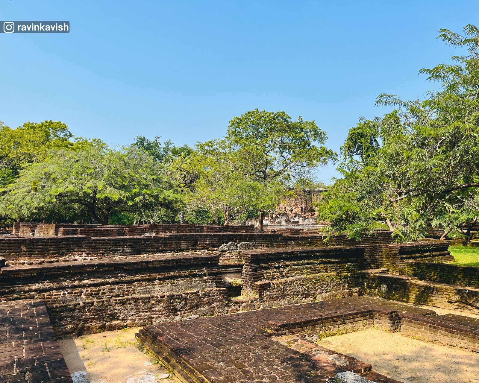 Royal Palace of King Parakramabahu in Polonnaruwa