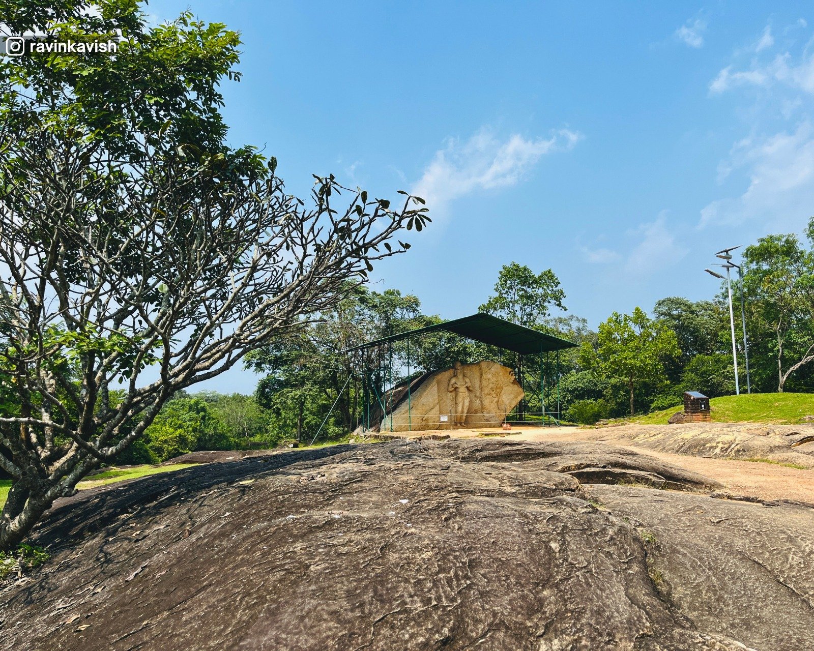 Statue of King Parakramabahu in Polonnaruwa