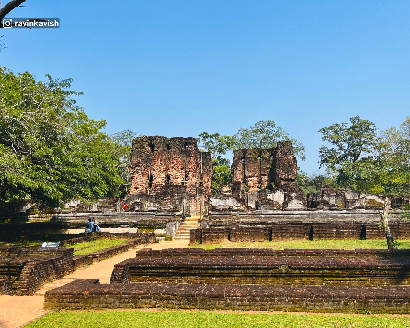 Royal Palace of King Parakramabahu in Polonnaruwa