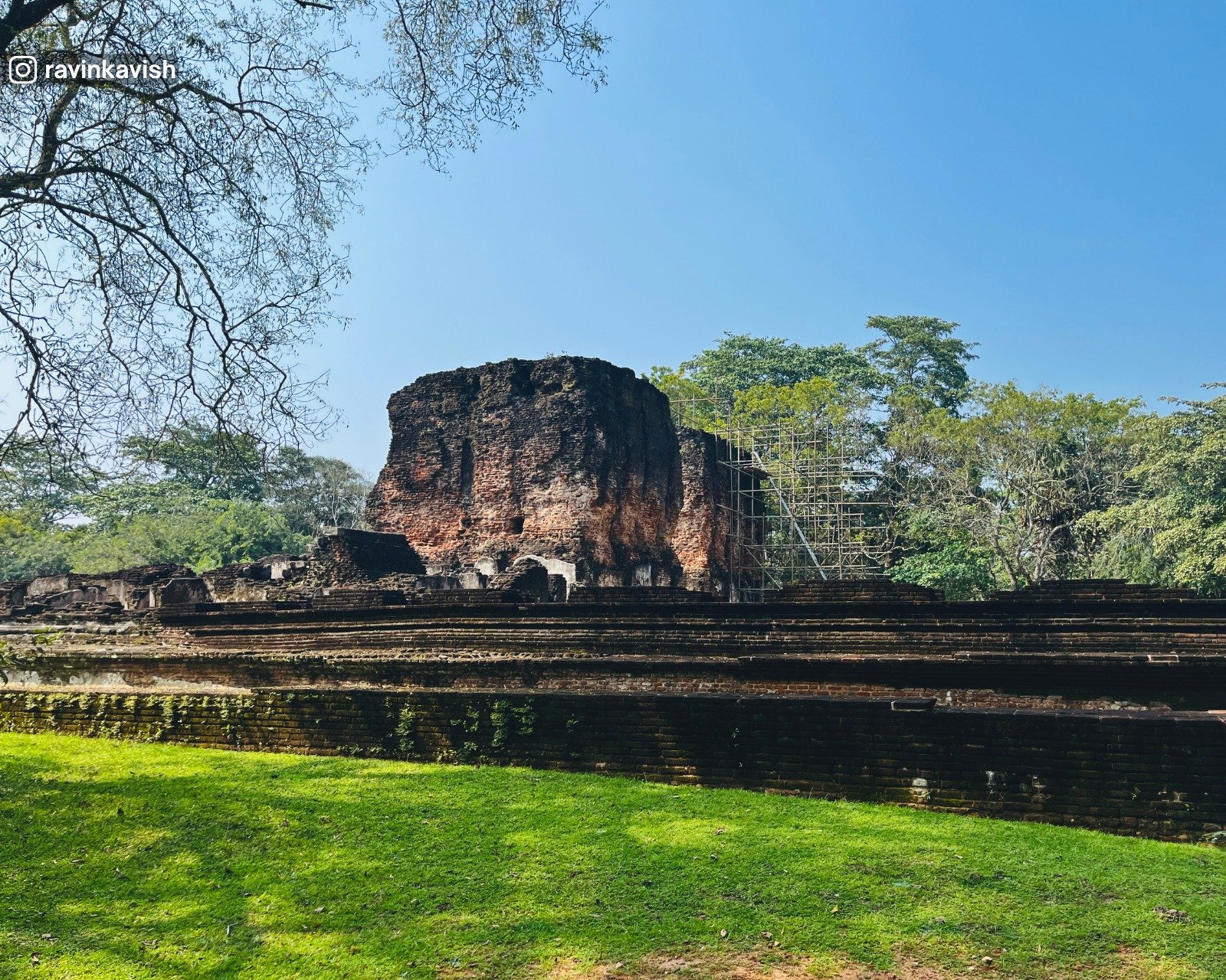 Royal Palace of King Parakramabahu in Polonnaruwa