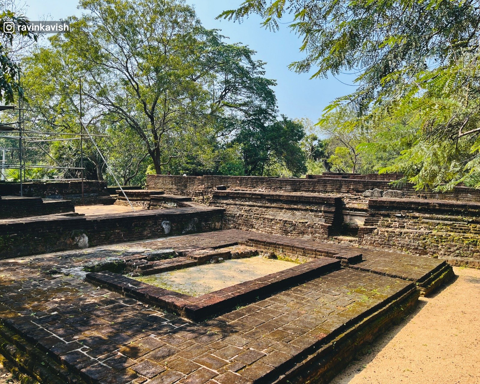 Royal Palace of King Parakramabahu in Polonnaruwa