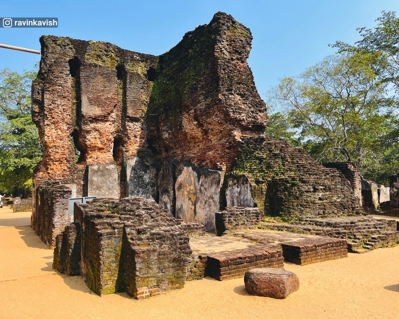 Royal Palace of King Parakramabahu in Polonnaruwa