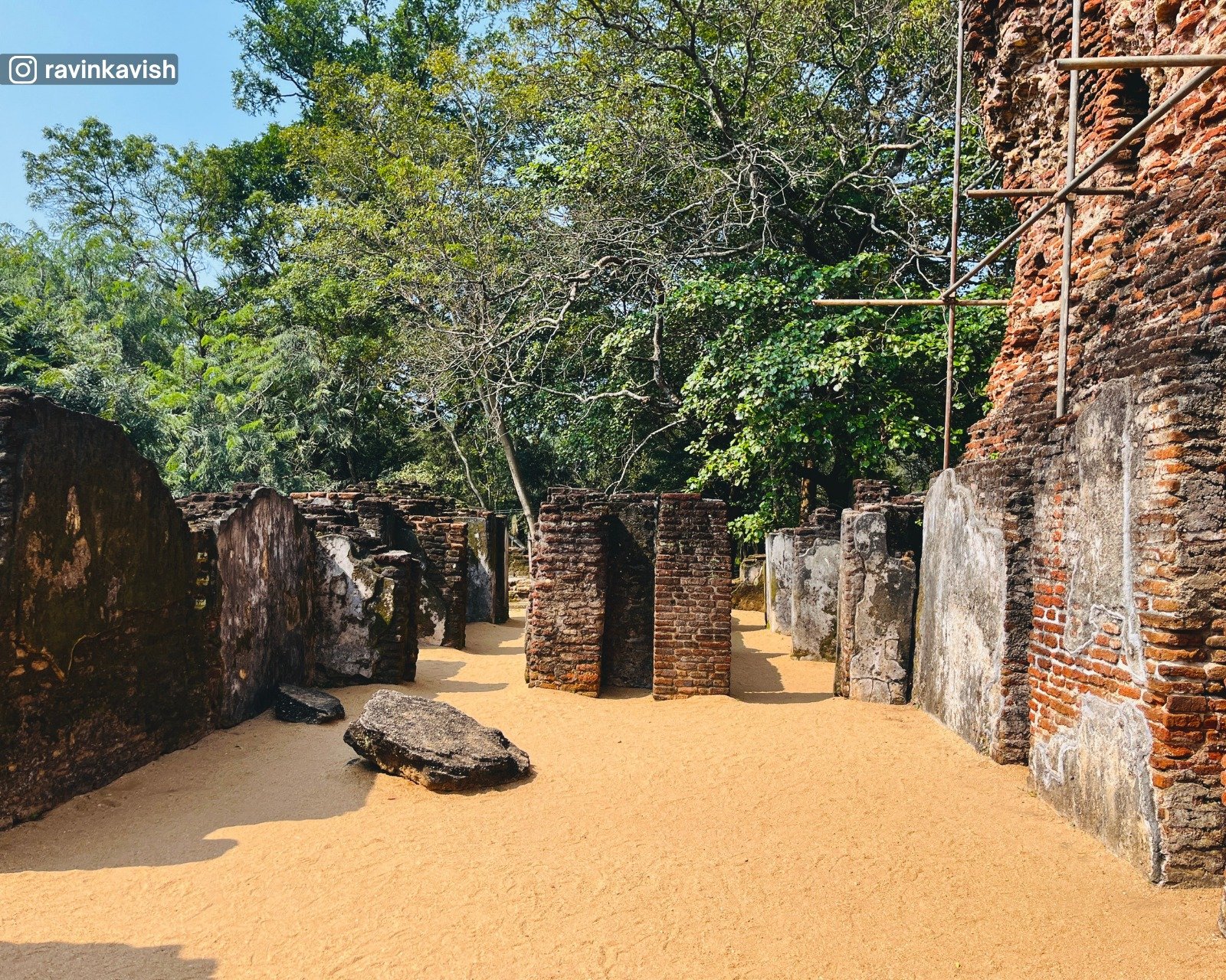 Royal Palace of King Parakramabahu in Polonnaruwa