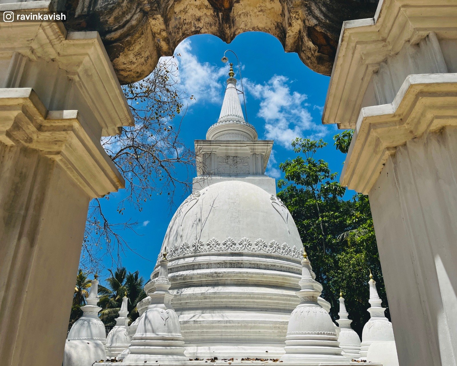 Ranwella Temple stupa